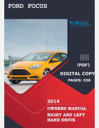 ford focus 2014 owners manual